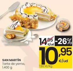 San Martin - Tarta De Yema