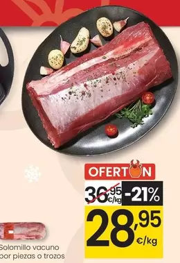 Solomillo Vacuno Por Piezas O Trozos