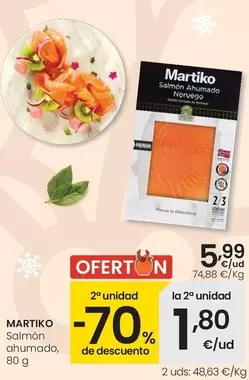 Martiko - Salmón Ahumado