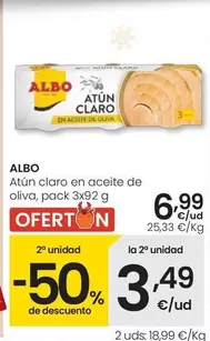 Albo - Atun Claro En Aceite De Oliva