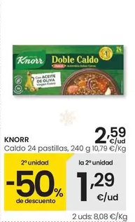 Knorr - Caldo 24 Pastillas
