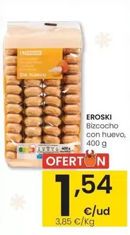 Eroski - Bizcocho Con Huevo