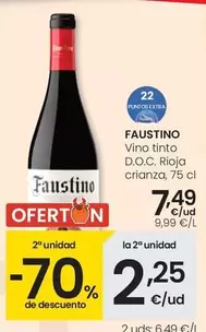 Faustino - Vino Tinto D.O.C. Rioja Crianza