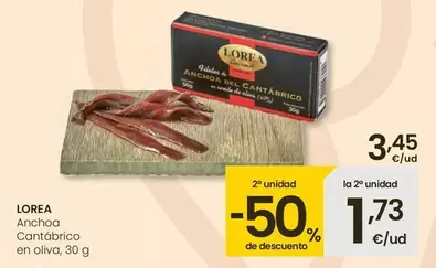 Lorea - Anchoa Cantabrico En Oliva