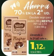 Nestlé - Chocolate Negro Para Postres