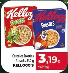 Kellogg's - Cereales Frosties O Smacks