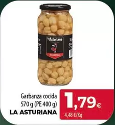 La Asturiana - Garbanza Cocida