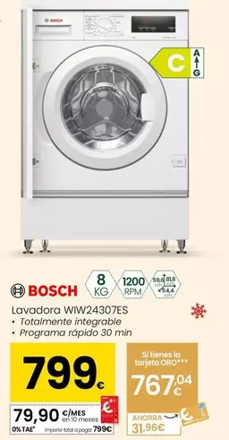 Bosch - Lavadora WIW24307ES