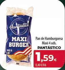 Pantástico - Pan De Hamburguesa Maxi