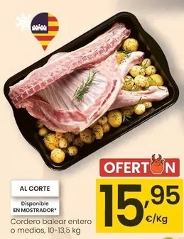 Cordero Balear Entero O Medios