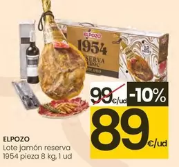 Elpozo - Lote Jamón Reserva 1954 