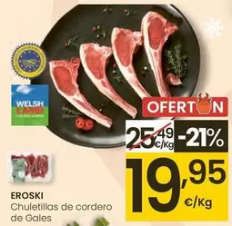 Eroski - Chuletillas De Cordero De Gales