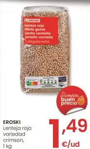 Eroski - Lenteja Roja 