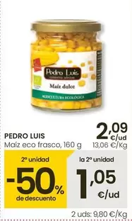 Pedro Luís - Maíz Eco Frasco, 160 G