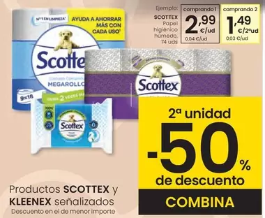 Scottex - Papel Higiénico Húmedo