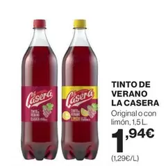 La Casera - Tinto De Verano