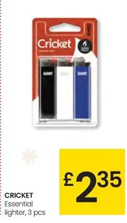 Cricket -  Essential Lighter
