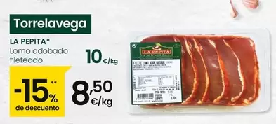 La Pepita - Lomo Adobado Fileteado