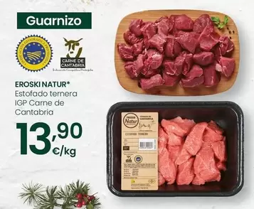 Eroski Natur - Estofado Ternera Igp Carne De Cantabria