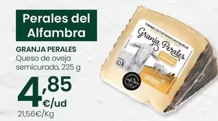 Granja Perales - Queso De Oveja Semicurado