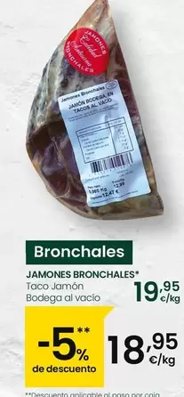 Jamones Brochales - Taco Jamon Bodega Di Vacio