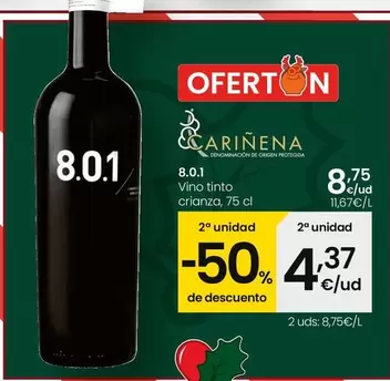 8.0.1 - Vino Tinto Crianza