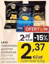 Lay's - Gourmet Productos
