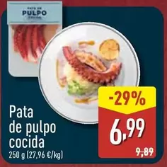 Pata De Pulpo Cocida