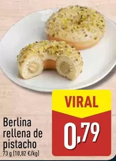 Berlina Rellena De Pistacho