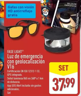 Fase Light - Luz De Emergencia Con Geolocalización V16