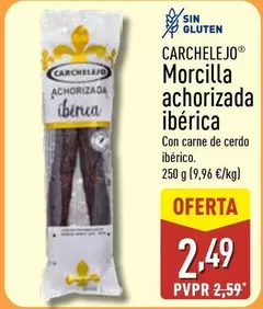 Carchelejo - Morcilla achorizada iberica