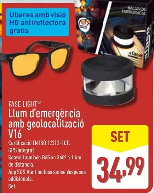 Fase Light  - Llum D'emergéncia Amb Geolocalitzacio V16