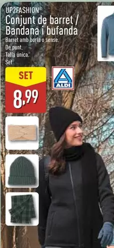 Up2fashion - Conjunt De Barret/Bandna I Bufanda