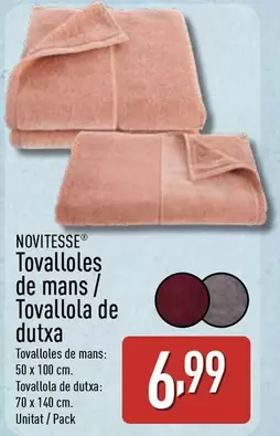 Novitesse - Tovalloles De Mans/Tovallola De Dutxa