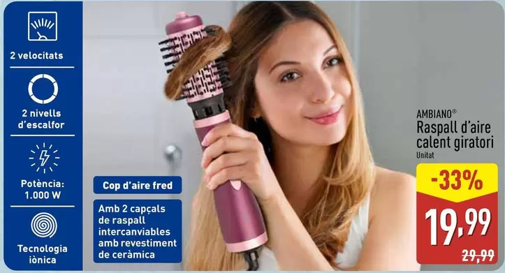 Ambiano - Raspall D'Aire Calent Giratori