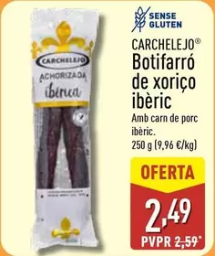 Carchelejo - Botifarto De Xorico Iberic