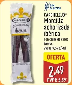 Carchelejo - Morcilla Achorizada Ibérica