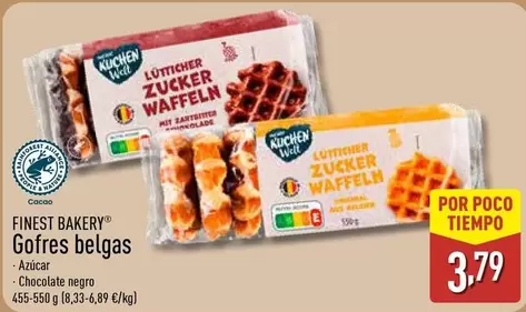 Finest Bakery - Gofres Belgas