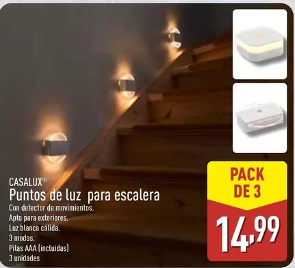Casalux - Puntos De Luz Para Escalera