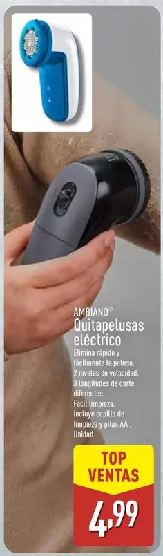 Ambiano - Quitapelusas Eléctrico