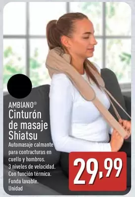 Ambiano - Cinturón De Masaje Shiatsu