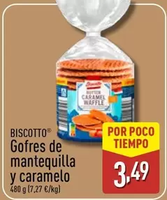 Biscotto - Gofres De Mantequilla Y Caramelo