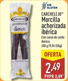 Carchelejo - Morcilla Achorizada Ibérica