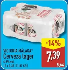 Victoria Málaga - Cerveza Lager