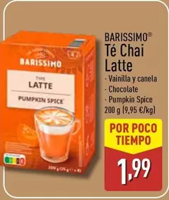 Barissimo - Té Chai Latte