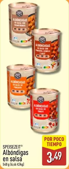 Speisezeit - Albóndigas En Salsa