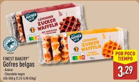 Finest Bakery - Gofres Belgas