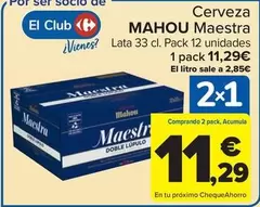 Mahou - Cerveza Maestra