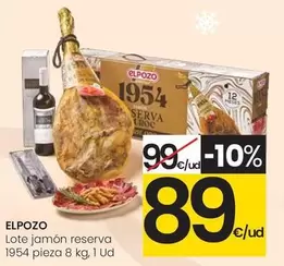 Elpozo - Lote Jamon Reserva 1954 Pieza