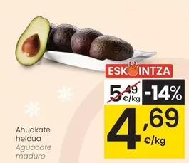 Aguacate Maduro